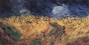 Vincent Van Gogh Wheatfield with Crows Germany oil painting artist